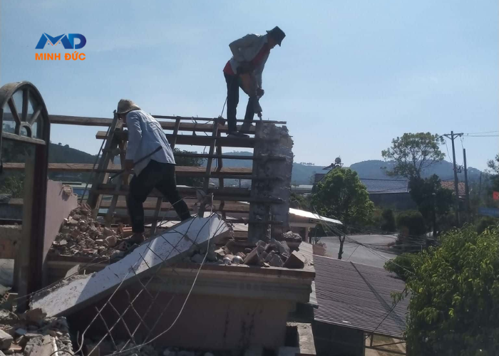Tháo dỡ xác nhà cũ tây ninh trọn gói