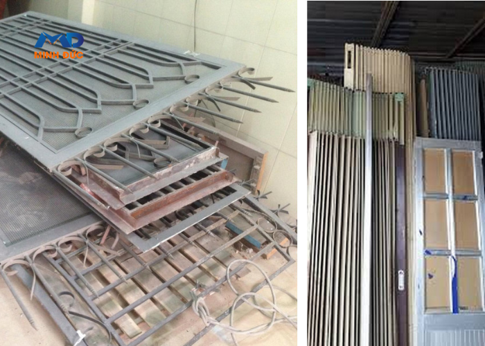 Quy trình thu mua cửa sắt cũ minh bạch tại Minh Đức